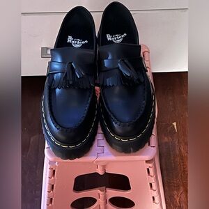 Dr. Martens Black Platform Shoes